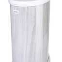 Ubbi Steel Diaper Pail, Odor Locking, No Special Bag Required, Award-Winning, Registry Must-Have, Woodgrain