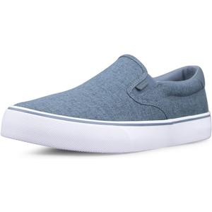 Clipper Casual Sneakers for Men | Slip On Shoes for Men | Everyday Men Footwear, Navy/White/Gum, 14