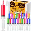 200 Pack Syringes with Tip Cap, 20ml Party Liquid Syringe BPA-Free Suringes for Jello Shot, Halloween, Thanksgiving, Christmas, Bachelorette Parties, Nurses, Graduation Party