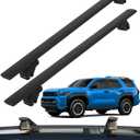 FelicValo 330lbs All-Metal Roof Rack Cross Bars Fit for Toyota 4Runner 2010-2024 with Raised Side Rails, Heavy Duty Extended Crossbars with T-Slot, Lock-Free (for Toyota 4Runner 2010-2024)