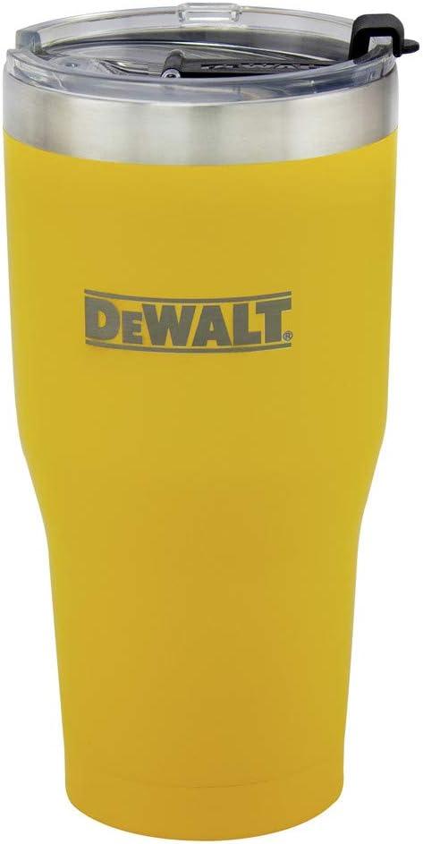 DEWALT Stainless Steel Tumbler, Yellow, 30 Ounce, 30.1 Ounces 