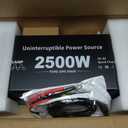 2500W Sump Pump Battery Backup System for Basement Flood Protection