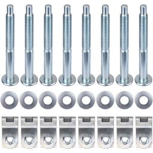 924-311 Truck Bed Mounting Bolts Nuts Hardware Kit Compatible with Ford F250 F350 F450 F550 Super Duty Truck 1999-2016 Replace# W706640S900 W706641S900 W708770S436 XC3Z9900038AA