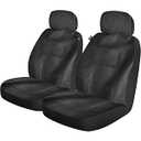 Dickies 40321 Deluxe Black, 2-Piece Seat Cover