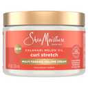 SheaMoisture Curl Stretch Multi-tasking Volume Cream Kalahari Melon Oil and a Tropical Vacation Scent With Hydrating Hyaluronic Serum, Defines Type 4 Curls For Days 11 Fl Oz