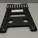 ACKO Folding Step Stool 13 inch Heavy Duty Plastic Foldable Step Stool for Kids and Adults, Small Collapsible Fold Up Stepping Stool 1 Pack (Black)