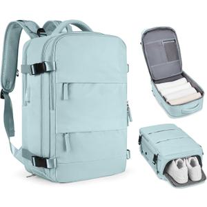 coofay Personal Item Travel Backpack For Women Men Airline Approved Carry On Backpack Flight Approved Waterproof Sports Luggage Backpack Casual Daypack Small Hiking Backpack