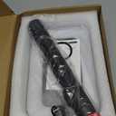 Tripod for iPhone with Light, Portable 15W Ring Light with Stand and Phone Holder for Video Recording, 6000mAh Magnetic Phone Tripod with Light 2500K-9000K for Food Hunt,Mukbang Video,Vlogging,CRI95