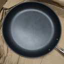Misen Carbon Nonstick Skillet - Nitrided Carbon Steel - Professional Alternative to Teflon - 1100F High Heat Ready - Easy Release - Induction, Oven, & Grill Safe - 12 Inch