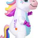 Gootus Inflatable Unicorn Costume for Adult - Funny Halloween Inflatable Costumes for Men Women, Blow Up Costume for Halloween Party Cosplay (White)