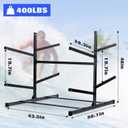 Kayak Storage Rack, Heavy Duty Kayak Racks for Garage and Outdoor Storage, Storage Rack for Kayak, Canoe, Surfboard & Paddleboard