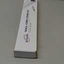 126in Cord Hider Kit, TV Wire Covers for Wall, Paintable Cable Management Kit, Cable Cover for Mounted TV, Hide Wires Along Wall, Brown Cord Cover, 8xL15.7in W0.95in H0.55in