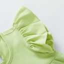 pureborn Toddler Girls Sleeveless Summer Dresses 1-8 Years (Green)