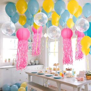 80PCS Under the Sea Party Decorations, Sea Sponge Inspired & Mermaid Birthday Decorations, Ocean Room Decor