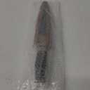 NoonKnives: Hand Made Damascus Steel Collectible Knife Handle Camel Bone with Brass Inserts (Black)