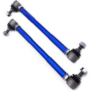 9.84-11.81' 250-300 M12 Front Universal Heavy Duty(HD) Adjustable Aluminium Sway Bar Links Kit Replace OEM, Fit Most Cars Trucks SUVs Off-Road Vehicles Racing Specialty Use