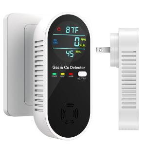 NICGOL 4 in 1 Upgraded Natural Gas Leak Detector and Carbon Monoxide Detector Pack of 3
