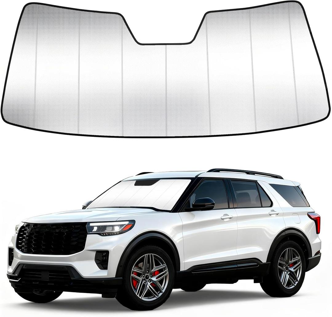 Windshield Sun Shade for Ford Explorer 2020-2027