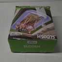 SLOOSH Inflatable Tanning Pool Lounger Float, 85" x 57" Extra Large Pool Floats Adult with Pillow, 4 in 1 Suntan Tub Raft Floatie,Sunbathing Bed Lounge for Water Blow Up Ball Pit, XL-Golden White