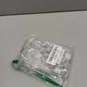 24 Pack Shelf Pegs 5mm (3/16'') with Storage Box, L-Shaped Metal Shelf Pins with Anti-Slip Caps, Nickel Plated Replacement for Kitchen Pantry, Bookcase, Medicine Cabinet & Glass Shelves