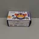 FEELGUY Crawling Crab Baby Toy Fantastic Creatures Toys Infant Sensory Tummy time Toys 3 4 5 6 7 8 9 10 11 12 Babies boy Girl Learning Crawl 3-6 6-12 Walking Toddler Gifts for 36 Months Old (Pink)