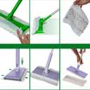 Dry Mop Refills Thickened and Feathery Pads 60 Count for Dirt, Pet Hair and Dust, Compatible with Swiffer Sweeper and ClicLak Regular Mop, Disposable Sweeping Cloths for Floor Mopping and Cleaning