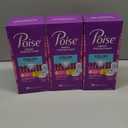 Poise Ultra Thin Incontinence & Postpartum Pads with Wings for Bladder Leaks, 5 Drop Maximum Absorbency, Long Length, 60 Count 