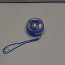 Wrist Trainer Ball Auto-Start Gyroscopic Forearm Exerciser Gyro Ball for Strengthen Arms, Fingers, Grip and Muscles (Blue (Colorful Light))