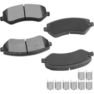 cciyu D856A Front Semi-Metal Brake Pads For Jeep For Liberty 2002-2007,For Chrysler For Town & Country 2004-2007,For Voyager 2001-2003,For Dodge For Caravan 2001-2007,For Grand Caravan 2001-2004