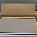 Long Shoe Rack for Closet Floor,2 Tier Wide Shoes Shelf Organizer,15-18 Pairs Bamboo Low Closet Shoe Stand Holders,Modern Sturdy Shoe Storage Rack for Entryway,49 x 11 x 17