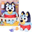 Bluey Care and Cuddle Soft Baby Toy Plush, 11, Interactive Electronic Baby Plush Toy with 10 Different Sounds, Cuddly Soft Toys for Ages 3+