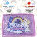 Cooling Gel Pad for Babies & Kids - Multi-Size Soothing Ice Pack for Fever, Teething, Colic & Hot Flashes | 10" x 7" Reusable & Flexible Cold Compress