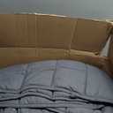 HomeSmart King Size Weighted Blanket 30lbs, Soft Breathable Fabric, Oversized XL Heavy Blanket for Adults, Grey