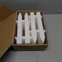 URATOT 30 Pieces Christmas Tree Thick White Plastic Picket Fence Christmas Tree Fence for Pets Kids Holiday Party Garden Home Fences Decoration, 12 Inches