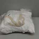 Ubo&Heng'er Duvet Cover Queen Size,3 Pieces White Bow Duvet Cover Set, Ultra Soft Chic Textured Breathable Comforter Cover for All Season,Boho Bedding Set with Zipper 2 Pillow Shams (Queen,90"x90")