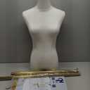 Sewing Adjustable Mannequin Torso for Female: Adjustable Height from 47.2 to 74.8 Inch Mannequin - Pinnable Female Dress Form with Support Metal Base for Dress Display and Sewing., Standard