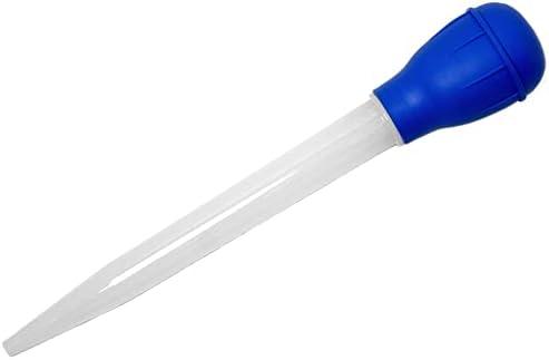 Chef Craft Basic Nylon Tube Baster, 11.5 Inches in Length, White/Blue, Set Of 4