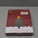 Christmas Star Tree Topper, Plug in 3D Star Tree Topper, 11Golden Glittered Metal Hollow Designed Built-in 10 Bulbs String Lights for Christmas Tree Decorations