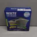 Gel Splatter Round Bucket, Portable Blaster Ammo Depot, Collapsible Blaster Accessories, 10,000+ Bonus, Large Capacity Container & Fast Loading Nozzle, Orange