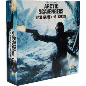 Rio Grande Games Arctic Scavengers Board Game with HQ & Recon Expansions Strategy Card Game