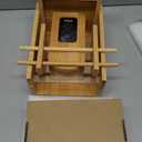 Camera Bird Feeder,Smart Bird Feeder with Camera,High-End Bamboo Birds Watching Cam,2K HD Came Solar Powered,AI Identify 16000+,Auto Capture Birds & Notify in Time, Ideal Gift for Backyard Birder