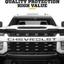 Husky Liners Hood Protector | Fits 2020-2022 Ford Escape, High Profile/Bug Shield - 1 pc., Smoke | 2810151