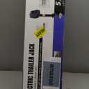 5500-7500lbs Electric Trailer Jack, 7-Way Connector, 23.2" Vertical Travel, 12V DC,for RV Trailer, Camper