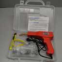 Car Plastic Welder, Vehicle Plastic Bumper Crack Repair Welder Gun Kit, 200PCS 4 Types Portable Automotive Hot Welding Staplers with Carry Case, Universal for SUV RV Truck