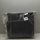 Foam Recliner Chair Cushions Wheelchair Cushions, Non-Slip 4" Thick Supportive Lumbar Support Pillow for Elderly Supportive Seat Cushion with Lumbar Pillow; 20x20x4"+12.8" Backrest Height,Black