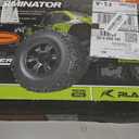 CROBOLL Mini 1:10 Carbon Fiber RC Car Roller for Adults, 4X4 Off-Road RC Truck with Central Differential Transmission Structure, All Terrain RC Monster Truck Supporting the Battery with Different Size