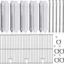 Grill Replacement Parts for Nexgrill 720-0882A Evolution Infrared Plus 5-Burner, Nexgrill 720-0882A Grill Cooking Grate, Heat Plate, Burner Tube and Igniter for Nexgrill Evolution Infrared Plus Parts.