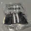 2 x AugRing Women's Striped Cotton Crew Socks Cozy Casual Athletic Quarter Socks for Running & Gym Size 5-11
