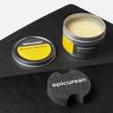 Epicurean Board Butter - Cutting Board and Utensil Conditioning and Restoring Formula, Made in the USA (3"L x 3"W)