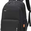 40x30x15cm Personal Item Travel Ryanair Backpack,16x12x6inch Small Carry On Backpack 20L,Flight Approved Underseat Travel Luggage Bag,Mochila de Viaje,Cabin Size Lightweight Backpack (Black)